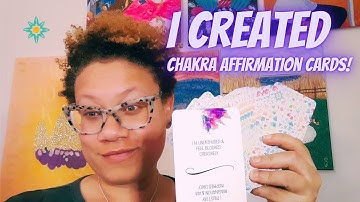 I Made My Own Chakra Affirmation Cards DIY || Array of Gratitude