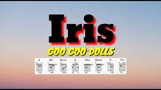 IRIS - GOO GOO DOLLS: Lyrics & Chords