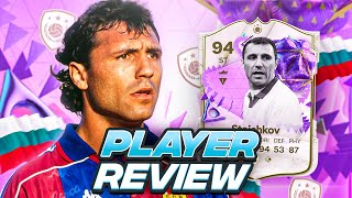 5⭐4⭐ 94 FUT BIRTHDAY ICON STOICHKOV SBC PLAYER REVIEW | FC 24 Ultimate Team