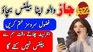 Jazz Ballance saver offer | jazz Ballance save Karne ka tarika | jazz net offer