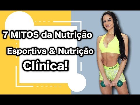 7 MITOS da Nutrição Esportiva e Clínica - NUTRI Giovana Guido