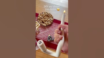 Twisted Electronic Taper Candles #foryou #homedecor #tapercandles