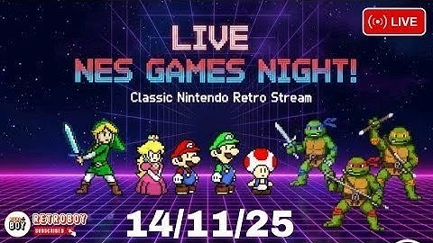 🔥🕹️ Classic Nintendo Retro Games Live 🔴 Stream
