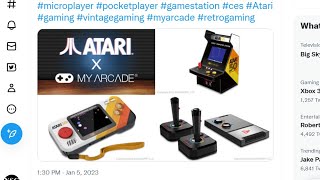 Famous My Arcade Announces Three New Atari Products Profile
