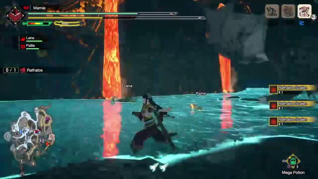 Desempleado juega Monster Hunter Rise con drift a la 1 de la mañana... xd