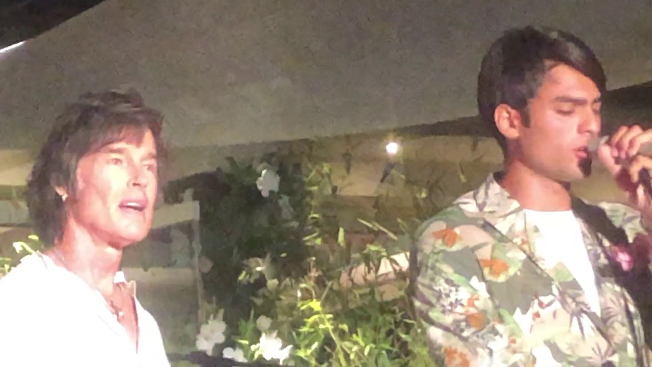 Andrea Bocelli beach party