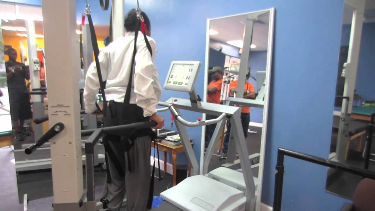Spinal Cord Injury Walking on Treadmill YouTube