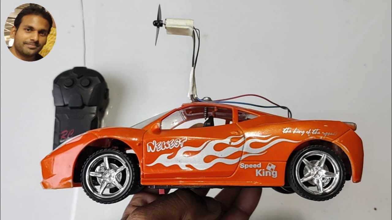 How to make remote control air base car // remote control car banane ka