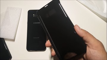 Samsung GS8 Plus Imitation Clear View Flip Case! 8$