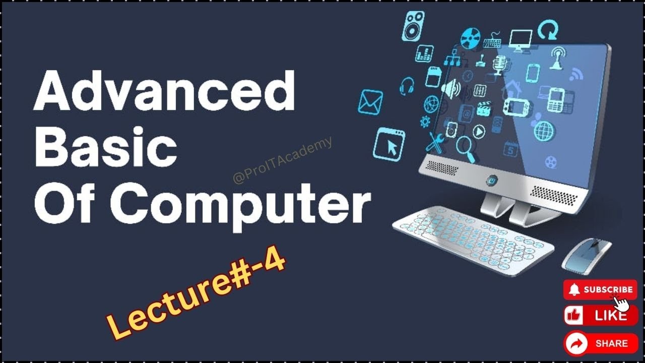 🚀 Basic to Advance Computer Course | Lecture#-4 | 🚀 - YouTube