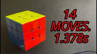 Yiheng Wangβs 1.05 Smart 3x3 WB Downsolved to 1.378 (Stackmat)