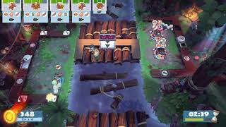 Overcooked 2 [World Record] Campfire Cook Off 2-4 - 2 players - Score: 1324