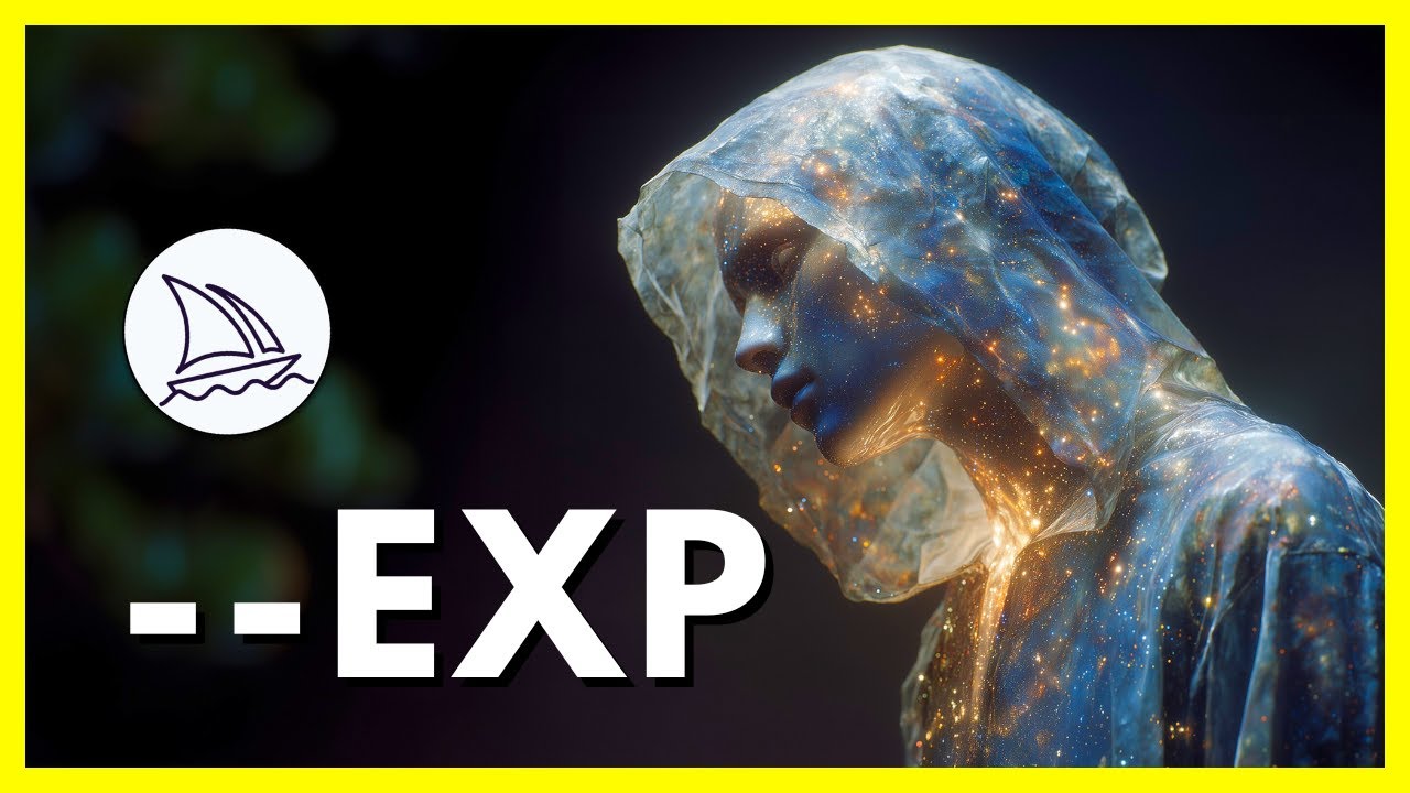 Midjourney's EXP Parameter EXPLAINED | Experimental Aesthetics for V7 | --exp Tips & Guide