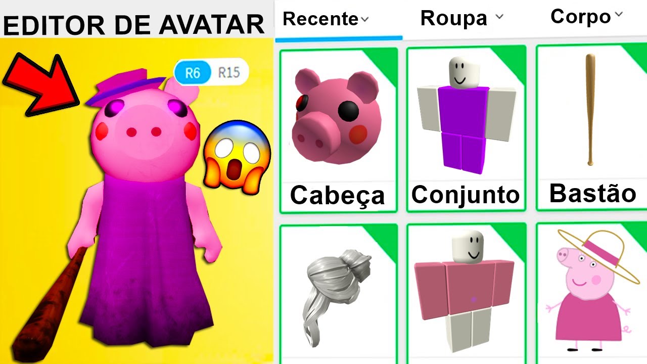 Personagens de piggy que apareceram em peppa pig e você não