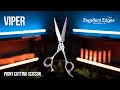 VIPER - Point Cutting Shears | Hair Cutting Scissors by EXCELLENT EDGES for Hairdressers