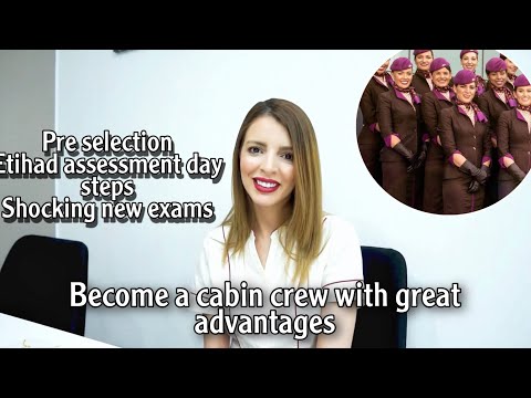 Become a cabin crew | shocking new exams for Etihad assessment day