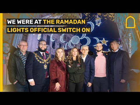 WE WERE AT THE RAMADAN LIGHTS OFFICIAL SWITCH ON