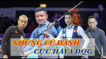 Những cú 3C cực hay: Trần Quyết Chiến, Nguyễn Đức Anh Chiến, Ngô Đình Nại - 3 Cushion Billiards 당구