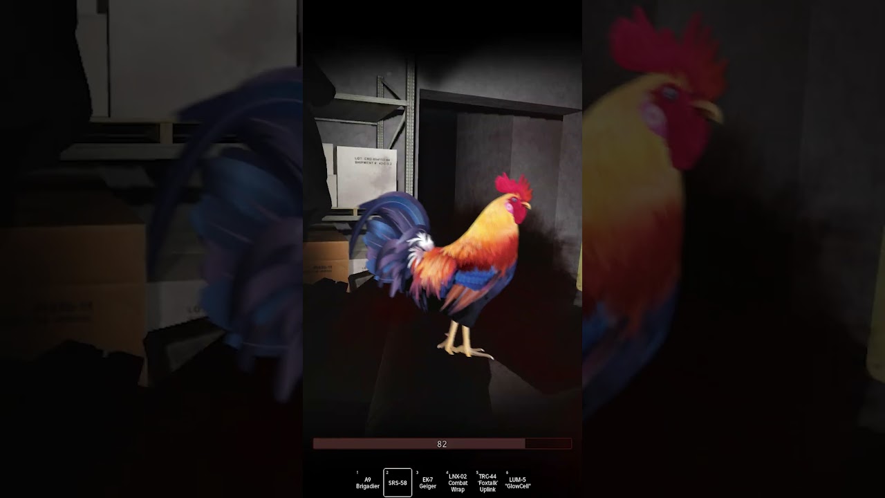 Rooster headahh #roblox #examination #fps #horror #shooters #infection #zombies