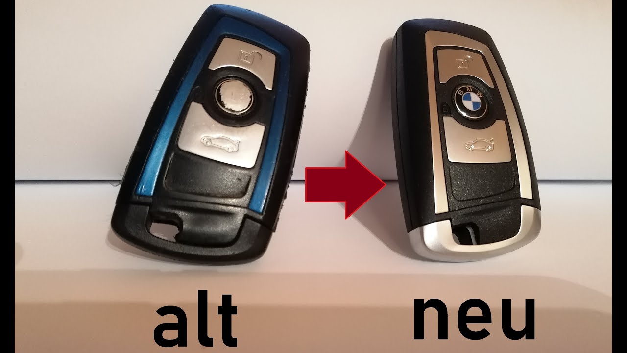 BMW 3er F30 Schlüsselgehäuse wechseln Anleitung key case change