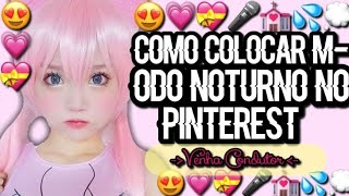 Como colocar modo noturno no Pinterest (sem app nenhum) screenshot 5