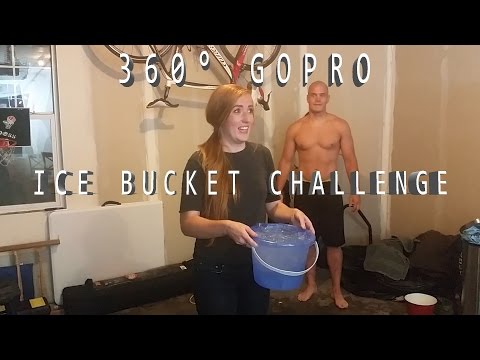 360° Slow Motion Ice Bucket Challenge With Go Pro And A Ceiling Fan