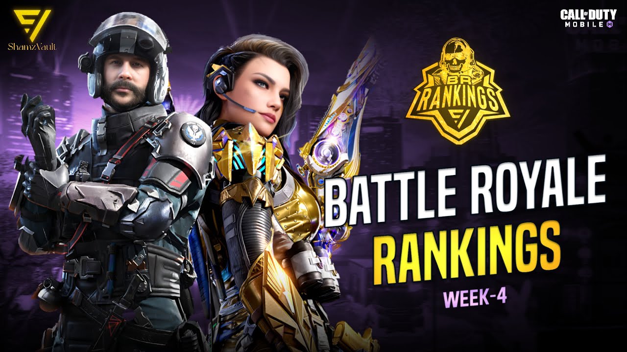 ShamzVault: BR Rankings Week 4 Day 1 | Call of Duty Mobile # ...