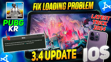 😍 HOW TO PLAY PUBG MOBILE KR 3.4 UPDATE WITHOUT VPN IN IOS (IPAD/IPHONE)| FIX PUBG KR LOGIN PROBLEM