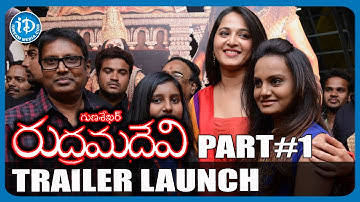 Rudramadevi Trailer Launch Event Part 1 | Anushka | Allu Arjun | Rana | Gunasekhar