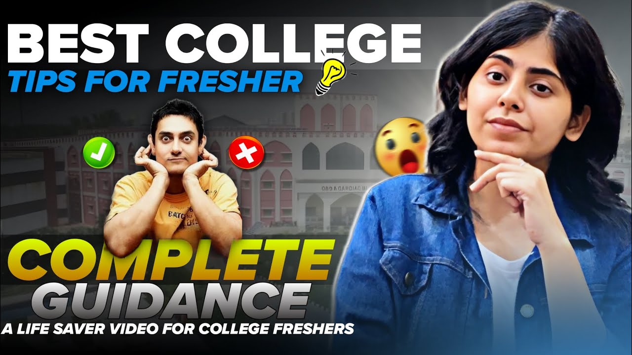 FIRST-YEAR COLLEGE SURVIVAL GUIDE (2024) | watch this🤯 before starting ...