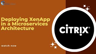 Deploying Citrix XenApp in a Microservices Architecture: Best Practices