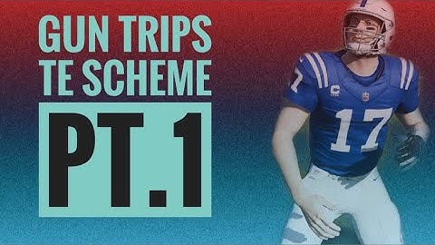 Madden 21 Offensive Scheme | Gun Trips TE Pt.1