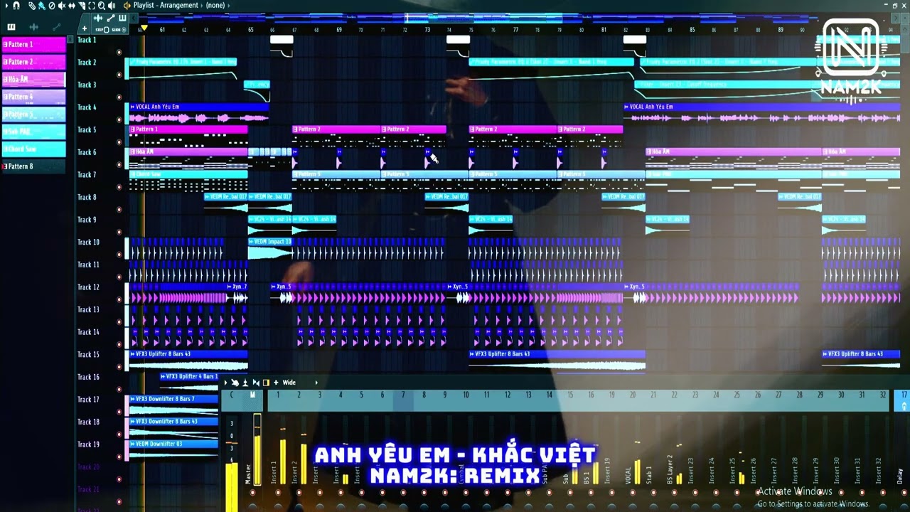 Show FLP Style TUKI - ANH YÊU EM (NAM2K REMIX)