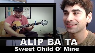 Alip Ba Ta -  Sweet Child O' Mine Reaction