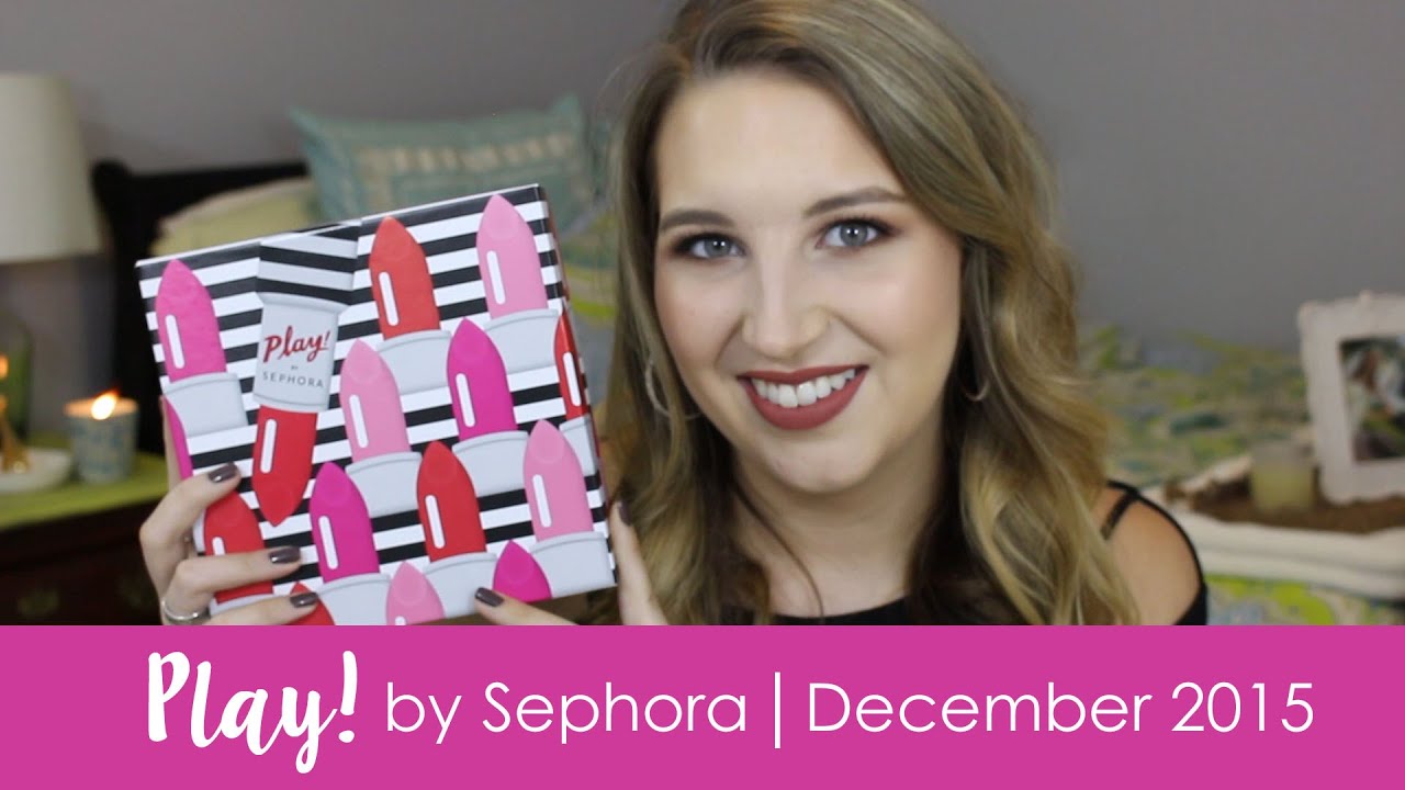 Play! by Sephora - December Unboxing - YouTube