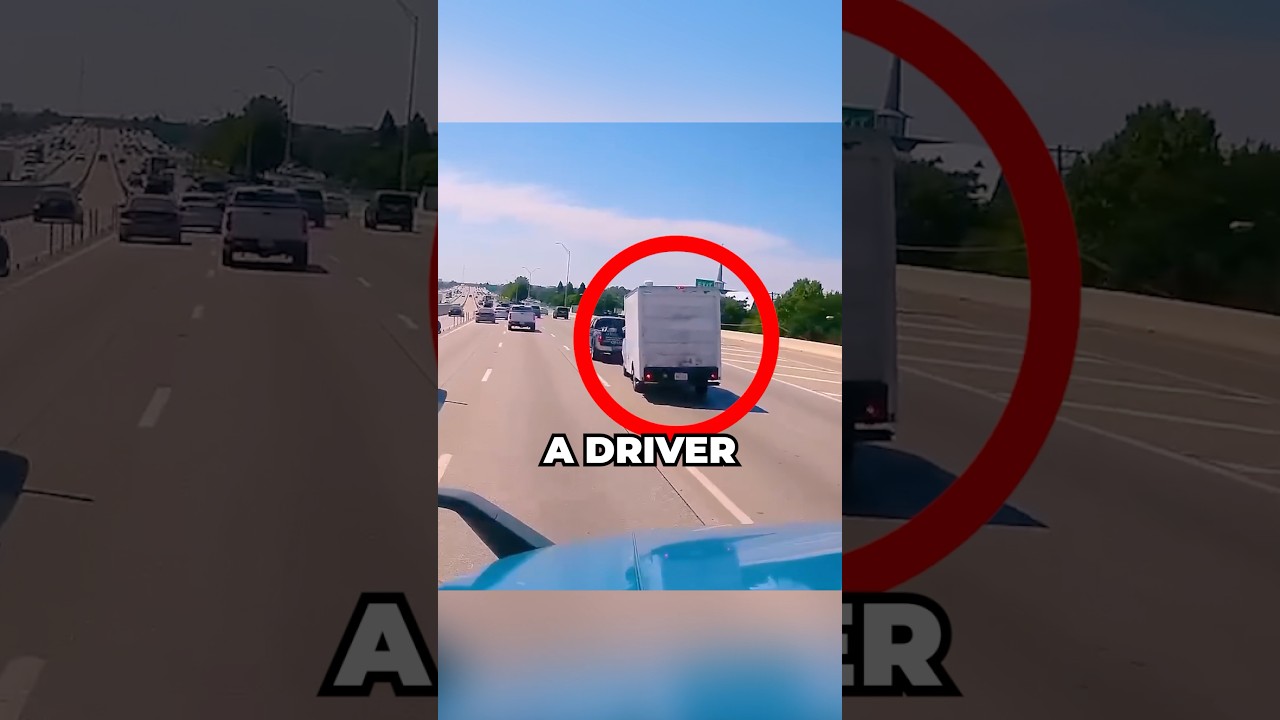 Van Causes Massive Truck Crash! 😨