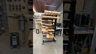 Chariot de séchage Holzprofi #travaildubois #woodworking #espacedetravail #menuiserie