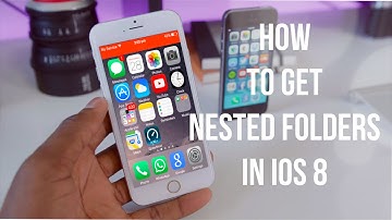 How To Create Nested Folders In iOS 8