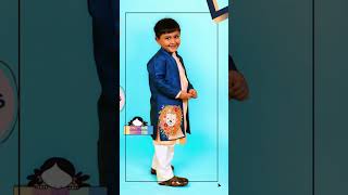 Label Kaashni | Roaring King shop at www.labelkaashni.com #kidswear #kidsvideos