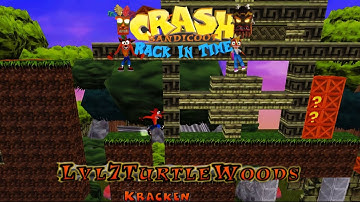 Crash Bandicoot - Back In Time Fangame: Aangepast level: Turtle Woods door Kracken