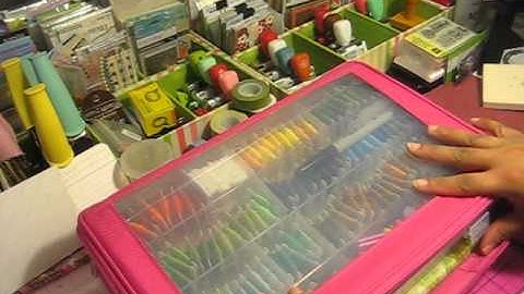 HOW TO ORGANIZE YOUR FLOSS AND AMY TANGERINE STITCH KIT