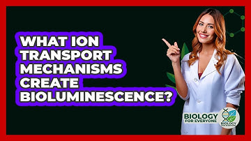 What Ion Transport Mechanisms Create Bioluminescence? - Biology For Everyone