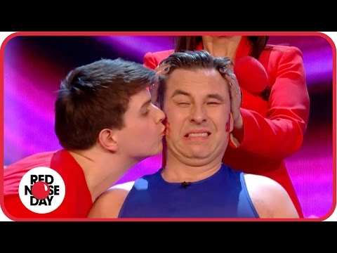 David Walliams’s Guinness World Record kissing attempt