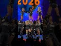 welcome to the DYNASTY 💛🖤 #TopGun #cheer #worlds #comp #DYNASTY