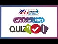 Let's solve it #003 | DAVGURU x Infinity Learn