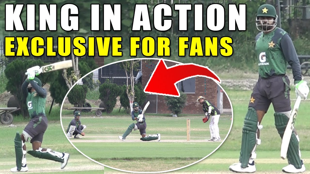 Babar Azam Batting Highlights | Improved Strike Rate | Red Ball Camp ...