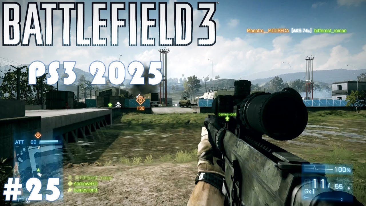 Battlefield 3: Multiplayer Gameplay 2025 (PS3) #25 (Testing Week)