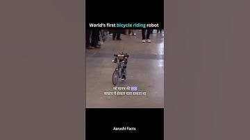 Bycicly riding ai ROBOT 🤖 #technology #futuretechnology #robot #futuristic #shorts #tech