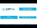 GATE 2020 ME Solutions || The members carrying zero force in the truss..|| Q15