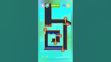 Save the fish level 207 | Pull the pin |android and ios games save fish pull the pin/mobile game